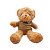Urso de Pelúcia com Suéter Bege - 37cm - 1 unidade - Rizzo - Imagem 1
