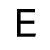 Transfer - Letra E - Preto - 1 unidade - Rizzo - Imagem 1