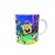 Caneca de Porcelana Bob Esponja e Seus Amigos - 1 unidade - Rizzo - Imagem 3
