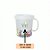 Caneca Acrílica Rosqueável Personalizado - Coelhinhos - Branco - 1 unidade - Rizzo - Imagem 2