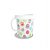 Caneca Acrílica Rosqueável Personalizado - Ovinhos - Branco - 1 unidade - Rizzo - Imagem 1
