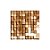 Painel Metalizado Shimmer Wall Dourado com Glitter - 30x30cm - 1 unidade - Rizzo - Imagem 1