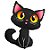Balão de Festa Metalizado 36" 91cm - Black Cat - 1 unidade - Rizzo - Imagem 1