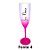 Taça de Champanhe c/ Nome - Pink  - 1 unidade - Rizzo Personalizado - Imagem 5