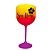 Taça de Gin c/ Nome e Figura - Roxa, Pink e Amarelo - 1 unidade - Rizzo Personalizado - Imagem 4