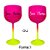 Taça de Gin Personalizado c/ Nome - Amarelo e Pink - 1 unidade - Rizzo - Imagem 3