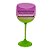 Taça de Gin Personalizado c/ Nome - Verde e Roxo - 1 unidade - Rizzo - Imagem 1