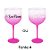 Taça de Gin Personalizado c/ Nome - Pink  - 1 unidade - Rizzo - Imagem 6