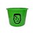 Balde de Pipoca Verde Personalizado - Silhueta Frankestein - 1 unidade - Rizzo - Imagem 1