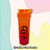 Garrafa Ice para Personalizar c/ Nome - Laranja e Pink Fosco  - 1 unidade - Rizzo Personalizado - Imagem 2