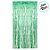 Cortina Decorativa Metalizada Holográfica Verde 1x2m - 1 unidade - Rizzo - Imagem 2