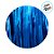 Cortina Decorativa Metalizada Glitter Azul 1x2m - 1 unidade - Rizzo - Imagem 3
