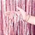 Cortina Decorativa Metalizada Glitter Rose 1x2m - 1 unidade - Rizzo - Imagem 3