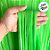 Cortina Decorativa Verde Neon 1x2m - 1 unidade - Rizzo - Imagem 3