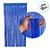 Cortina Decorativa Azul Neon 1x2m - 1 unidade - Rizzo - Imagem 2