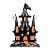 Balão de Festa Metalizado 140cm - Castelo Halloween - 1 unidade - Rizzo - Imagem 1