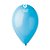 Balão de Festa Látex Liso - Light Blue (Azul Leve) #009 - 1 unidade - Gemar - Rizzo - Imagem 1
