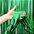 Cortina Decorativa Metalizada Verde 1x2m - 1 unidade - Rizzo - Imagem 1