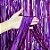 Cortina Decorativa Metalizada Roxo 1x2m - 1 unidade - Rizzo - Imagem 1