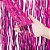 Cortina Decorativa Metalizada Pink Ondulada 1x2m - 1 unidade - Rizzo - Imagem 1