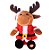 Enfeite Decorativo de Natal - Rena - Com Som e Movimento - 30cm - 1 unidade - Cromus - Rizzo - Imagem 1