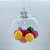 Bola de Natal - Pompom colorido - 10cm - 4 unidades - Cromus - Rizzo - Imagem 2