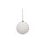 Bola de Natal - Branco - 8 cm - 6 unidades - Cromus  - Rizzo - Imagem 1