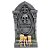 Enfeite Decorativo Halloween - Lapide com Velas 21 cm - Com Luz - 1 unidade - Cromus - Rizzo - Imagem 1