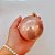 Bola de Natal em Tubo - Perolado Rose Gold - 8cm - 6 unidades - Cromus - Rizzo - Imagem 2