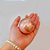 Bola de Natal em Tubo - Perolado Rose Gold - 6cm - 6 unidades - Cromus - Rizzo - Imagem 3
