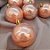Bola de Natal em Tubo - Perolado Rose Gold - 6cm - 6 unidades - Cromus - Rizzo - Imagem 4