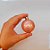 Bola de Natal em Tubo - Perolado Rose Gold - 5cm - 6 unidades - Cromus - Rizzo - Imagem 1