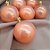 Bola de Natal em Tubo - Perolado Rose Gold - 5cm - 6 unidades - Cromus - Rizzo - Imagem 3