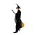 Enfeite Decorativo Halloween - Bruxa Alcina 1,90m - Luz, Som e Movimento - 1 unidade - Cromus - Rizzo - Imagem 2