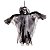 Enfeite Decorativo de Halloween com Som, Luz e Movimento - Caveira Oscar - 50cm - 1 unidade - Cromus - Rizzo - Imagem 4