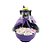 Petisqueira Decorativa Halloween -  Bruxa Abigail - Som, Luz e Movimento - 1 unidade - Cromus - Rizzo - Imagem 1