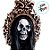 Enfeite Decorativo Halloween - Espelho Caveira Sombria - 55cm - Som, Luz e Movimento - 1 unidade - Cromus - Rizzo - Imagem 2