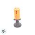 Vela Decorativa Com Led Halloween - Abóbora com Led - 12x5cm - 1 unidade - Rizzo - Imagem 4