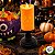 Vela Decorativa Com Led Halloween - Abóbora com Led - 12x5cm - 1 unidade - Rizzo - Imagem 5