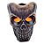 Vela Decorativa Com Led Halloween - Crânio com Led - 6x4,5cm - 1 unidade - Rizzo - Imagem 1