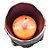 Vela Decorativa Com Led Halloween - Crânio com Led - 6x4,5cm - 1 unidade - Rizzo - Imagem 4