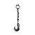 Enfeite Decorativo de Halloween - Gancho Corrente - 1 unidade - Rizzo - Imagem 1
