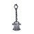 Enfeite Decorativo Halloween - Corrente com Machado - 74x24cm - 1 unidade - Cromus - Rizzo - Imagem 1
