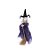 Enfeite Decorativo Halloween - Bruxa Ruby - Roxo - 1 unidade - Cromus  - Rizzo - Imagem 1