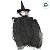 Enfeite Decorativo Halloween - Bruxa Jade - Verde - 1 unidade - Cromus - Rizzo - Imagem 3