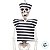 Enfeite Decorativo Halloween - Caveira Prisioneira - 42cm - 1 unidade - Cromus - Rizzo - Imagem 3