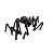 Enfeite Decorativo Halloween - Aranha Casulo - 1,10x1,10m - 1 unidade - Cromus - Rizzo - Imagem 2