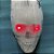 Enfeite Decorativo Halloween - Caveira com Som e Luz - 1 unidade - Rizzo - Imagem 2