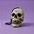 Enfeite Decorativo Halloween - Caveira Corrente Branca - 1 unidade - Rizzo - Imagem 1