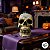Enfeite Decorativo Halloween - Caveira Corrente Branca - 1 unidade - Rizzo - Imagem 5